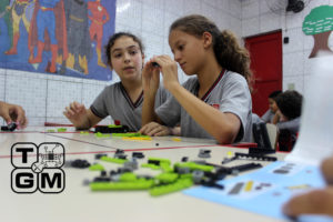 aula de robótica infantil